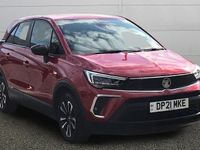 Used Vauxhall Crossland 83 HP (61 kW) 2021 Red SUV