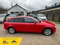 Used Audi A4 2011 Red Estate