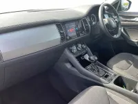 Used Skoda Kodiaq SE Drive 110 HP (80 kW) 2022 Petrol blue metallic SUV