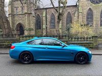 Used BMW 420 M Sport 184 HP (135 kW) 2017 Blue Coupe