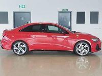 Used Audi A3 Black Edition 150 HP (110 kW) 2025 Red Sedan