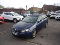 Used VW Golf VII SE 105 HP (77 kW) 2012 Blue Estate