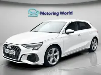 Used Audi A3 S-Line 148 HP (108 kW) 2023 White Sedan