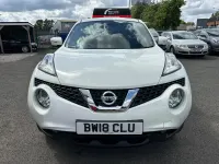 Used Nissan Juke Tekna 110 HP (80 kW) 2018 White SUV
