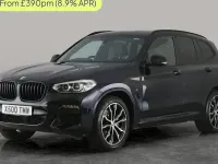 Used BMW X3 M Sport 190 HP (139 kW) 2021 Black SUV