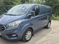 Used Ford Transit Custom Limited 130 HP (95 kW) 2021 Blue Van