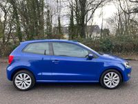 Used VW Polo SEL 2011 Blue Hatchback