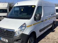 Used Vauxhall Movano 130 HP (95 kW) 2019 White MPV