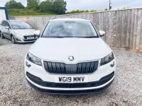 Used Skoda Karoq SE 150 HP (110 kW) 2019 White SUV