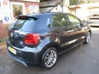 Used VW Polo R-line 2017 Black Hatchback