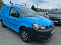 Used VW Caddy Startline 102 HP (75 kW) 2015 Blue MPV