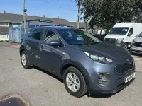 Used Kia Sportage 114 HP (83 kW) 2018 Blue SUV