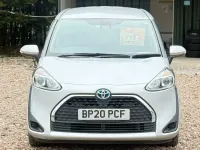 Used Toyota Sienta 101 HP (74 kW) 2020 Silver MPV