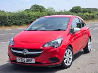 Used Vauxhall Corsa 70 HP (51 kW) 2015 Red Hatchback