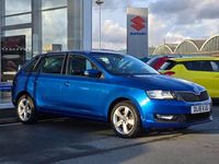 Used Skoda Rapid SE 2018 Blue Hatchback