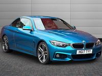 Used BMW 440 M Sport 326 HP (239 kW) 2017 Blue Cabriolet