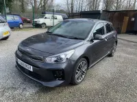 Used Kia Rio GT-Line 120 HP (88 kW) 2019 Grey Hatchback