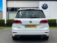 Used VW Golf Sportsvan GT 131 HP (96 kW) 2019 White MPV