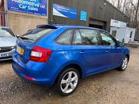 Used Skoda Rapid Elegance 2014 Blue Hatchback