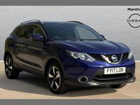 Used Nissan Qashqai N-Vision 115 HP (84 kW) 2017 Blue SUV