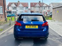 Used Peugeot 308 GT-line 2016 Blue Hatchback