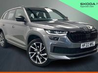 Used Skoda Kodiaq SportLine 110 HP (80 kW) 2022 Graphite grey metallic SUV
