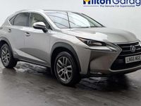 Used Lexus NX300h Luxury Line 197 HP (144 kW) 2016 Silver SUV