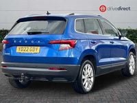 Used Skoda Karoq SE L 110 HP (80 kW) 2022 Blue SUV