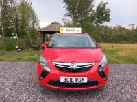 Used Vauxhall Zafira Tourer SRi 2016 Red MPV