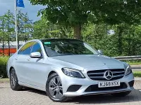 Used Mercedes C200 Premium Plus 184 HP (135 kW) 2019 Silver Sedan