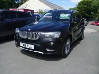 Begagnad BMW X3 xLine 2016 Svart SUV