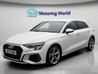 Used Audi A3 Sportback S-Line 2022 White Hatchback