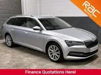 Gebraucht Skoda Superb SE L 150 PS (110 kW) 2022 Silber Kombi