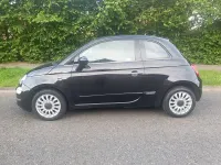 Used Fiat 500 Lounge 69 HP (50 kW) 2016 Black Hatchback