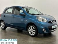 Used Nissan Micra Acenta 80 HP (58 kW) 2014 Blue Hatchback