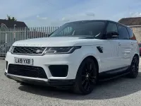 Gebraucht Land Rover Range Rover Sport HSE 306 PS (225 kW) 2019 Weiß SUV