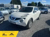 Used Nissan Juke Tekna 2013 White SUV