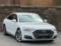 Used Audi A8 Advanced 340 HP (250 kW) 2018 White Sedan