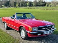 Used Mercedes SL300 180 HP (132 kW) 1988 Red Cabriolet