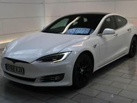 Used Tesla Model S 350 kW (476 HP) 2018 White Hatchback