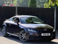 Used Audi TT Black Edition 2018 Red Coupe
