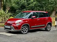 Used Fiat 500L Trekking 85 HP (62 kW) 2015 Red MPV