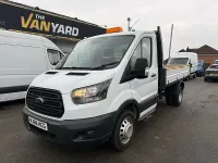 Used Ford Transit 130 HP (95 kW) 2018 White Cabriolet