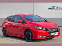 Used Nissan Leaf N-Connecta 110 kW (150 HP) 2023 Red Hatchback