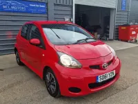Used Toyota Aygo 2011 Red Hatchback