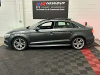 Used Audi A3 S-Line 150 HP (110 kW) 2017 Grey Sedan