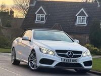 Used Mercedes E350 AMG line 2015 White Cabriolet