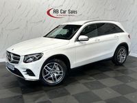 Begagnad Mercedes GLC220 AMG line 2018 Vit Kombi