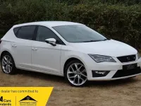 Used Seat Leon FR 150 HP (110 kW) 2014 White Hatchback