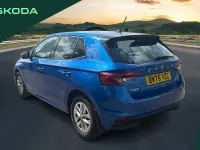 Used Skoda Fabia SE 94 HP (69 kW) 2026 Race blue metallic Hatchback